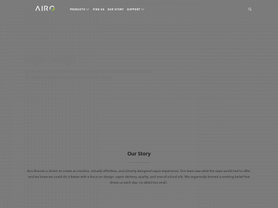 airobrands.com snapshot