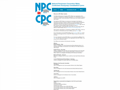npcwales.org snapshot