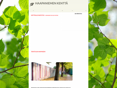 haapaniemenkentta.com snapshot