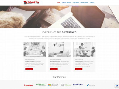 spartatechnologies.com snapshot