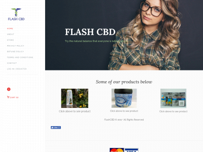 www.flashcbd.com snapshot