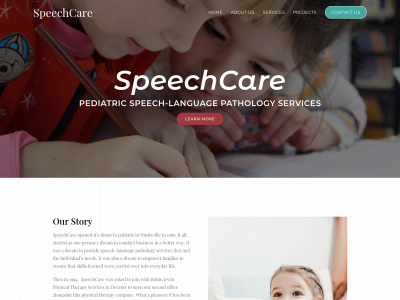 speechcareal.net snapshot