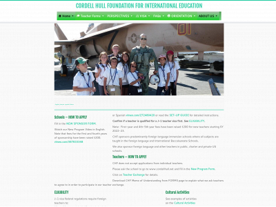 cordell-hull.org snapshot