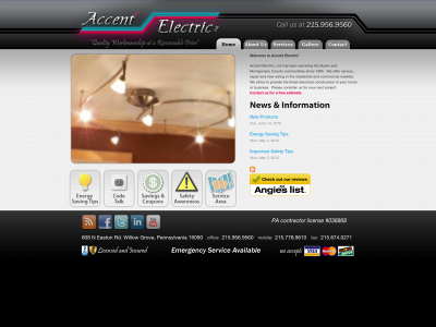 accentelectricpa.com snapshot