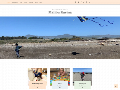 malibukarina.com snapshot