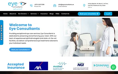 eyeconsultants.ae snapshot