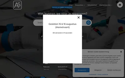 asrepair.be snapshot