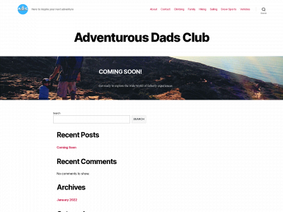 adventurousdadsclub.com snapshot