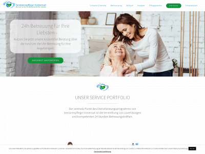 seniorenpflege-universal.de snapshot
