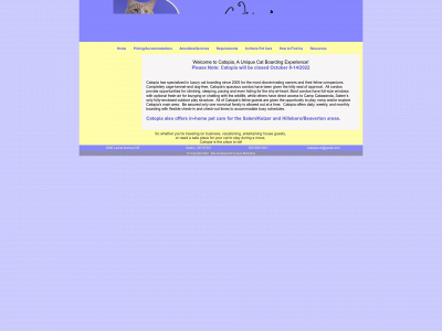 catopiaboarding.com snapshot