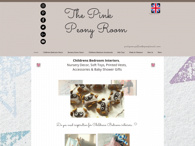 thepinkpeonyroom.co.uk snapshot