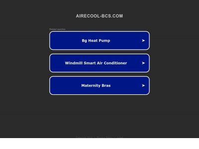 airecool-bcs.com snapshot