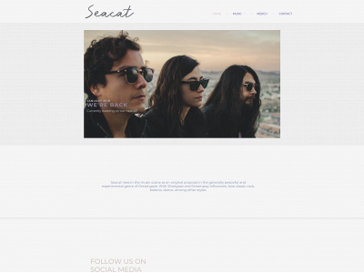 seacatband.com snapshot