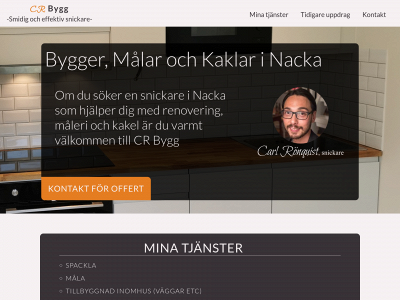 cr-bygg.se snapshot