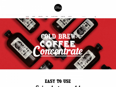 www.mrsjonescoldbrew.com snapshot