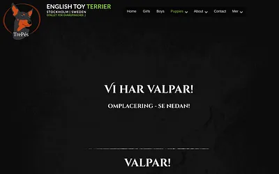 trepeskennel.se snapshot