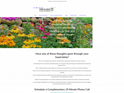 bloomfunctionalmedicine.com snapshot