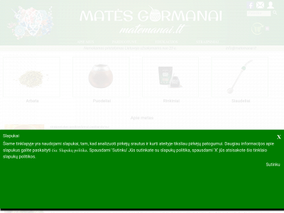 matemanai.lt snapshot