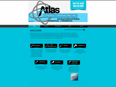 atlasgencontracting.com snapshot