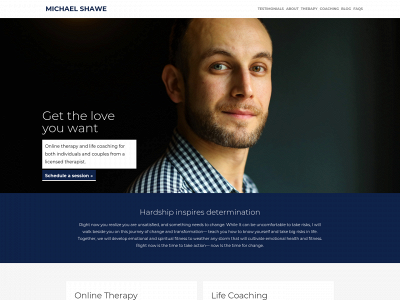 mikeshawetherapy.com snapshot