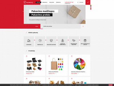 pakingas.lt snapshot