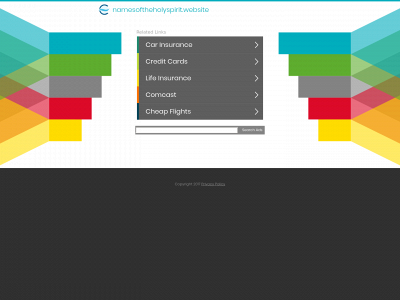 namesoftheholyspirit.website snapshot