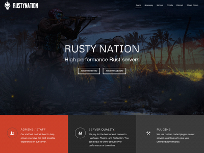 rustynation.com snapshot