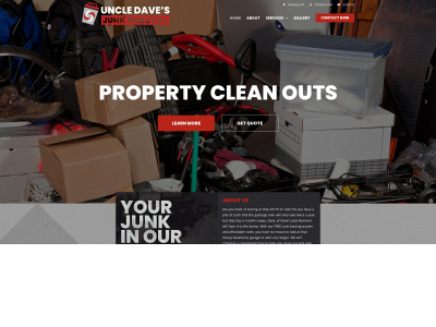 uncledavesjunkremoval.com snapshot