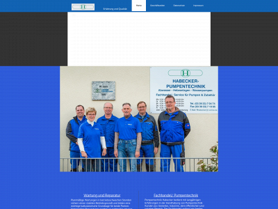 pumpentechnik-habecker.de snapshot
