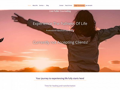 livefullercounseling.com snapshot