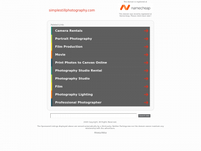 simplestillphotography.com snapshot