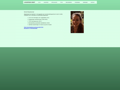 logopediegriet.be snapshot