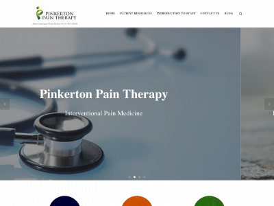 pinkertonpain.com snapshot
