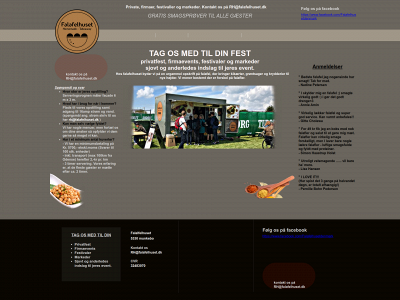 falafelhuset.dk snapshot