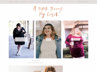 awalkthroughmycloset.com snapshot