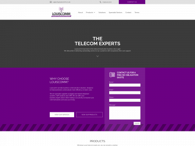 louiscomm.co.uk snapshot