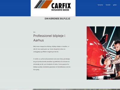 carfixbilpleje.dk snapshot
