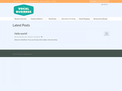 thevocalbusiness.com snapshot