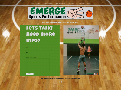 www.emergesportsperformance.com snapshot