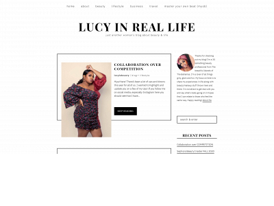 lucyinreallife.com snapshot