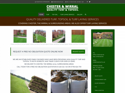 chesterturf.co.uk snapshot