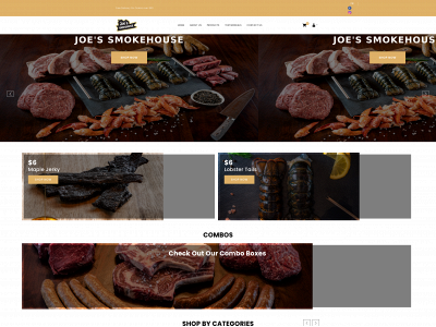 joes-smokehouse.ca snapshot