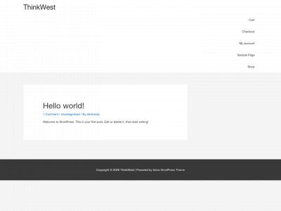 thinkwestgh.com snapshot