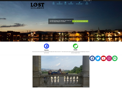 thelosticelander.com snapshot