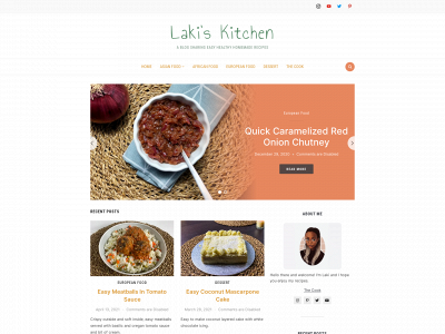 lakiskitchen.com snapshot