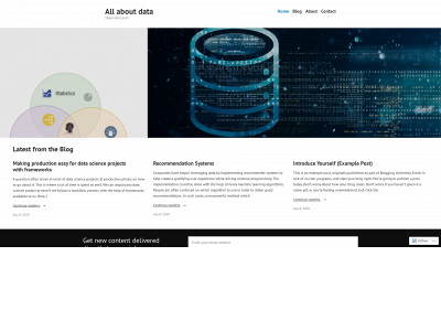 allaboutdata.blog snapshot
