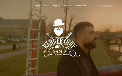 samshairbarber.se snapshot