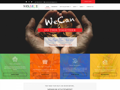 sanartefoundation.org snapshot