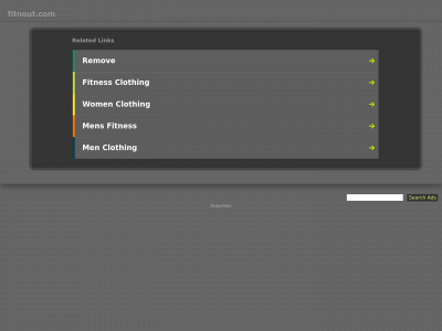 fitnout.com snapshot