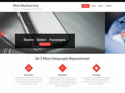 t-service.dk snapshot